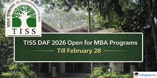TISS DAF 2026 Open for MBA Programs Till February 28; Check Full Details Here